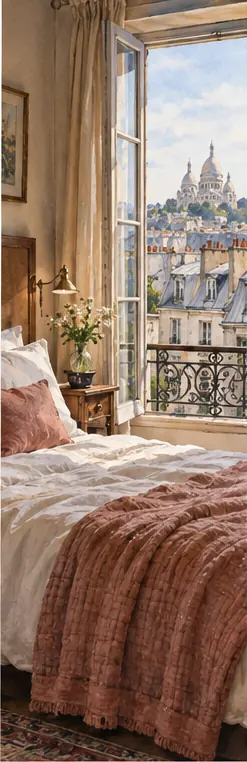 Illustration éditoriale : Choisir sa chambre selon la rue