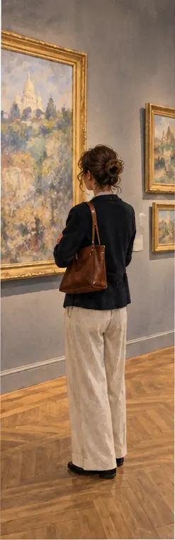 Illustration éditoriale : Choisir une exposition